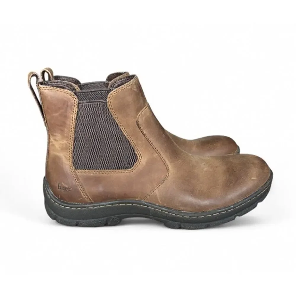 BOC brown leather